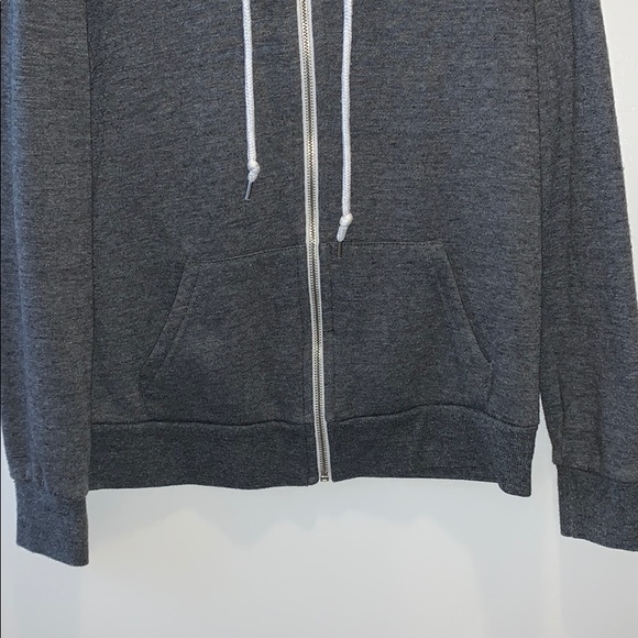 Forever 21 Drawstring Hood Sweat Jacket - Picture 4 of 14